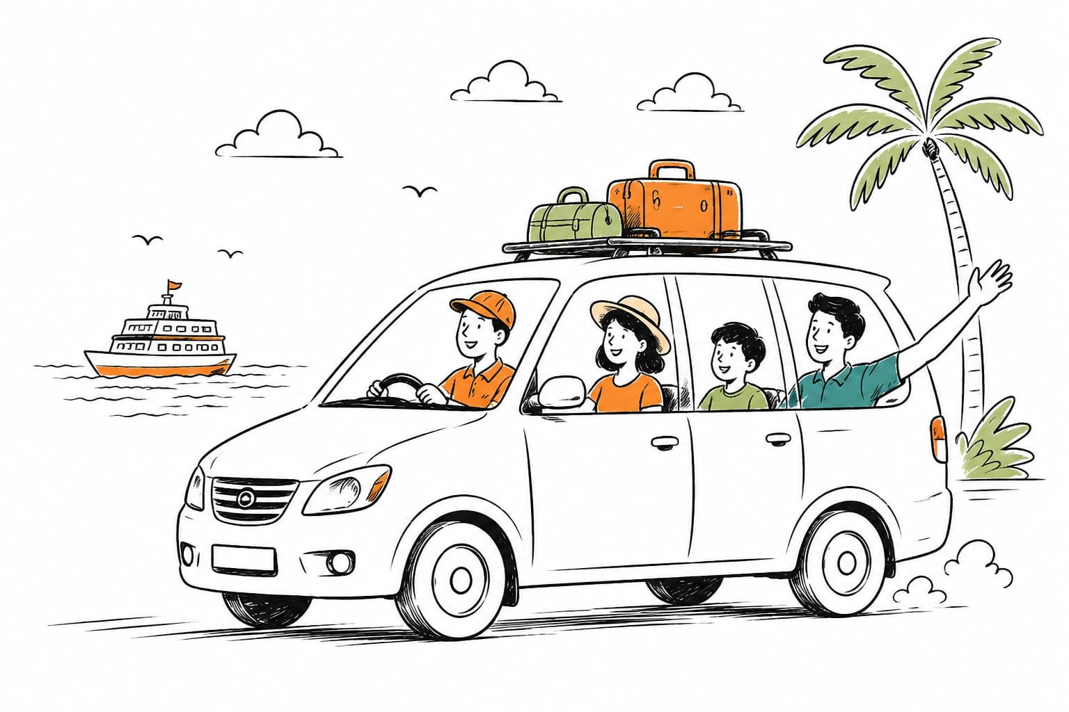 LocoCabs family ride